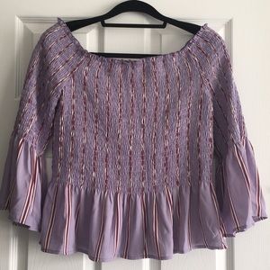 🆕 Candie’s SMOCKED MARILYN TOP ~ Size XL